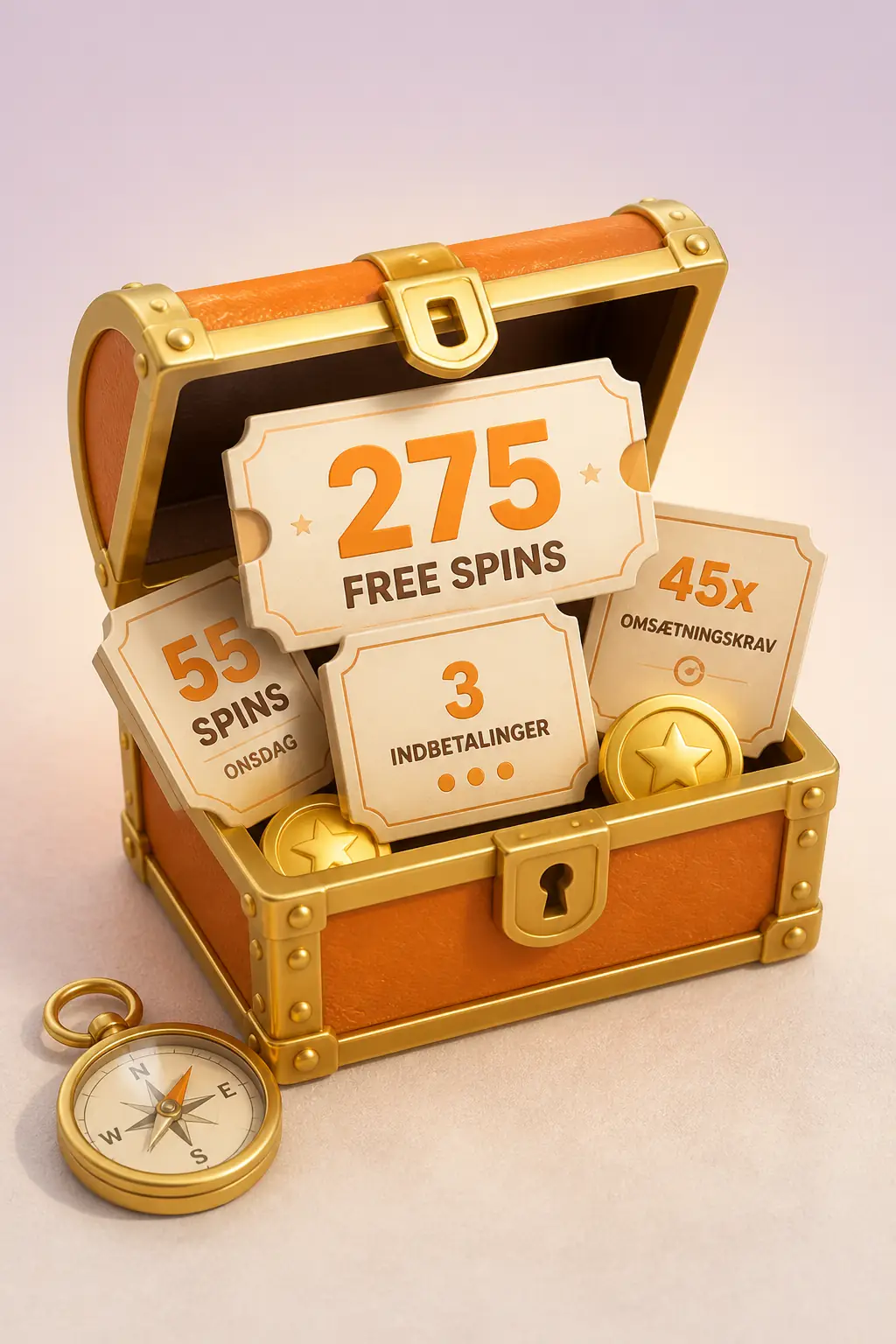 Hugo Casino Free Spins til danske spillere visual guide for Hugo Casino